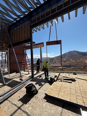 Vista desde la propiedad