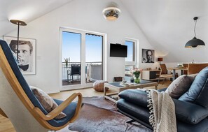 Living area - Beach front apartment in Olpenitz (Olpenitz)