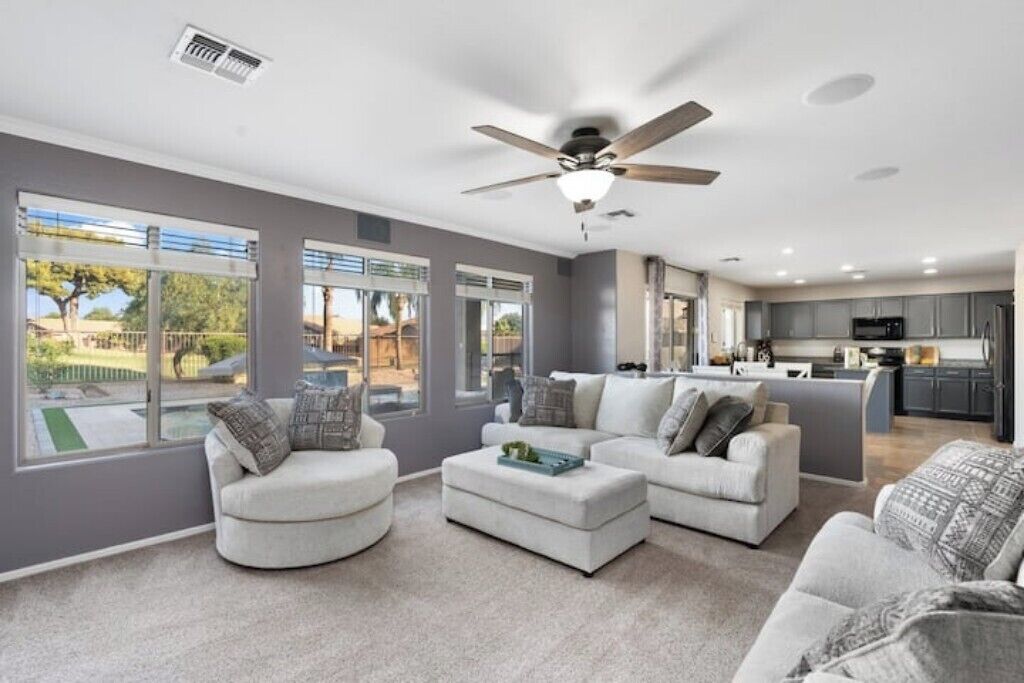 Smart TV, foosball, table tennis, books