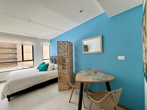 1 bedroom, WiFi, bed sheets - Esplendido apartaestudio para estrenar (Bogotá)