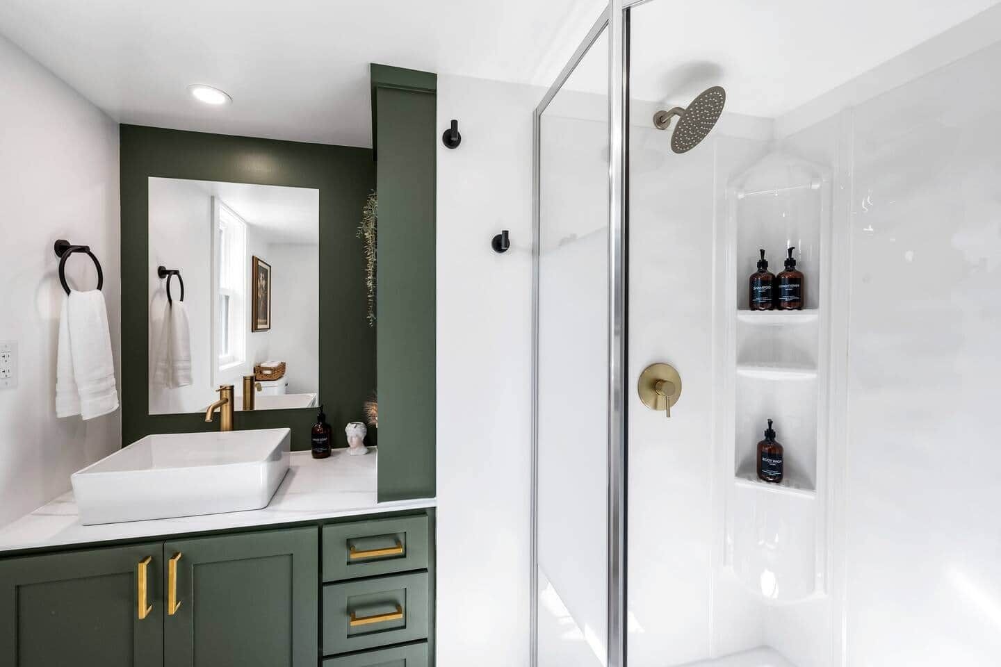 淋浴設備、風筒、提供毛巾、番梘