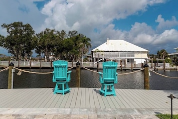 Ocean view from our Dock