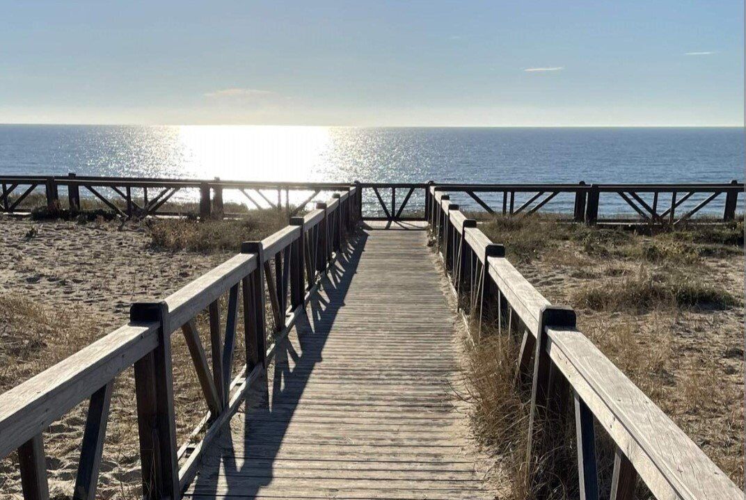Una playa cerca