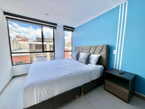 1 habitación, wifi y ropa de cama