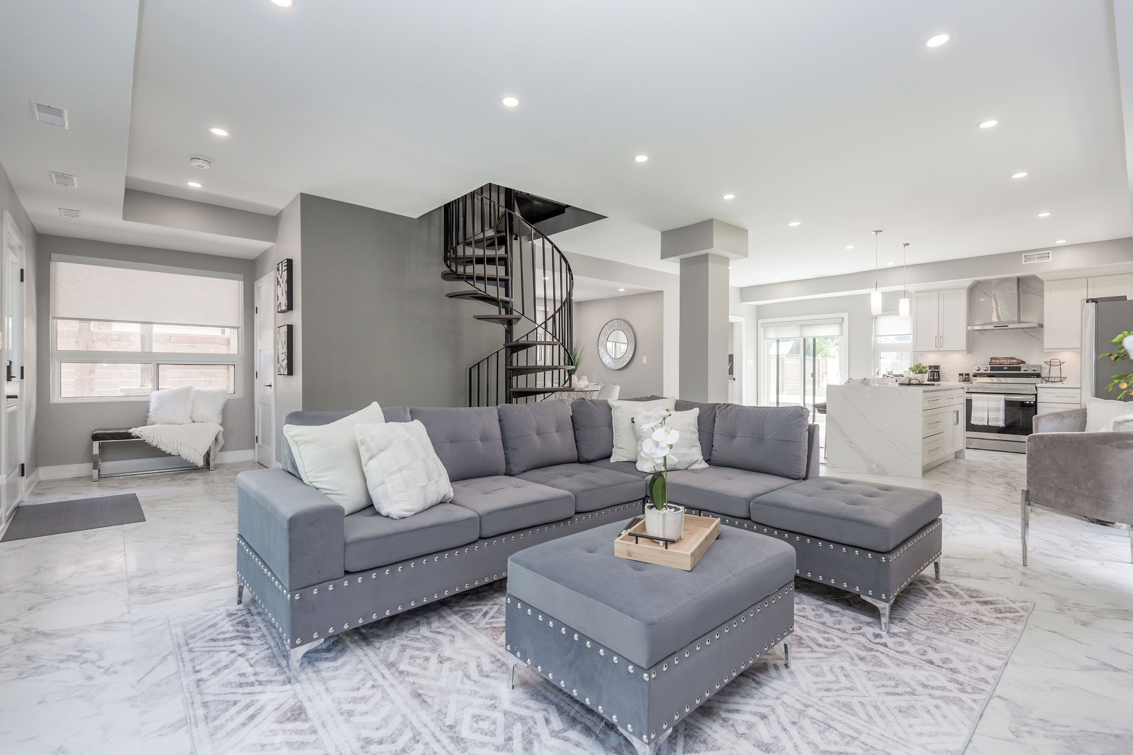 TV connectée, cheminée