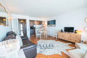 Living area - Sémaphore 5: sea view apartment! (LE TOUQUET PARIS PLAGE)