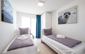 2 Schlafzimmer, Bügeleisen/Bügelbrett, Reisekinderbett, kostenloses WLAN
