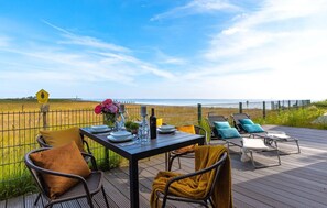 Outdoor dining - Gorgeous apartment in Olpenitz (Olpenitz)