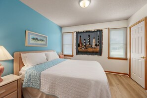 4 soverom, strykejern/-brett, wi-fi (inkludert) og sengetøy