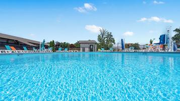 Una piscina techada