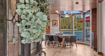 Luxury Lakefront Property—Private Dock, Boat Slip, Fire Table, Hot Tub, Paddle Boards & More!