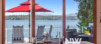 Luxury Lakefront Property—Private Dock, Boat Slip, Fire Table, Hot Tub, Paddle Boards & More!
