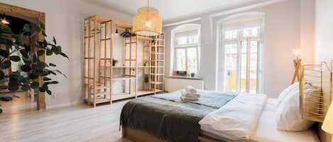 4 chambres, fer et planche Ă repasser, Wi-Fi, literie fournie