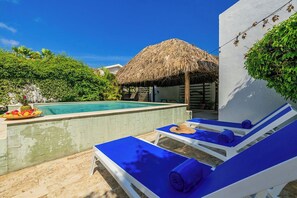 Piscine couverte, piscine chauffée