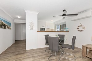 Superior Apartment, Beachside | In-room dining - 2 Bed Beachfront Apartment in Kingscliff (Kingscliff)