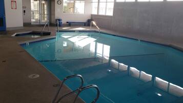 Indoor pool, a heated pool
