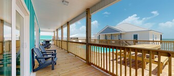 Dog friendly home with private heated pool and grill