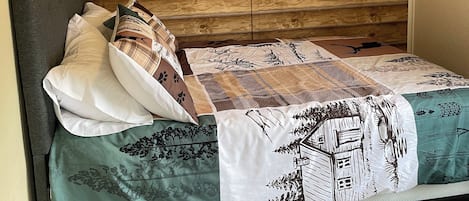 3 dormitorios, escritorio, wifi y ropa de cama
