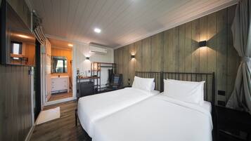 Superior Twin Room, Garden View | Blackout curtains, free WiFi