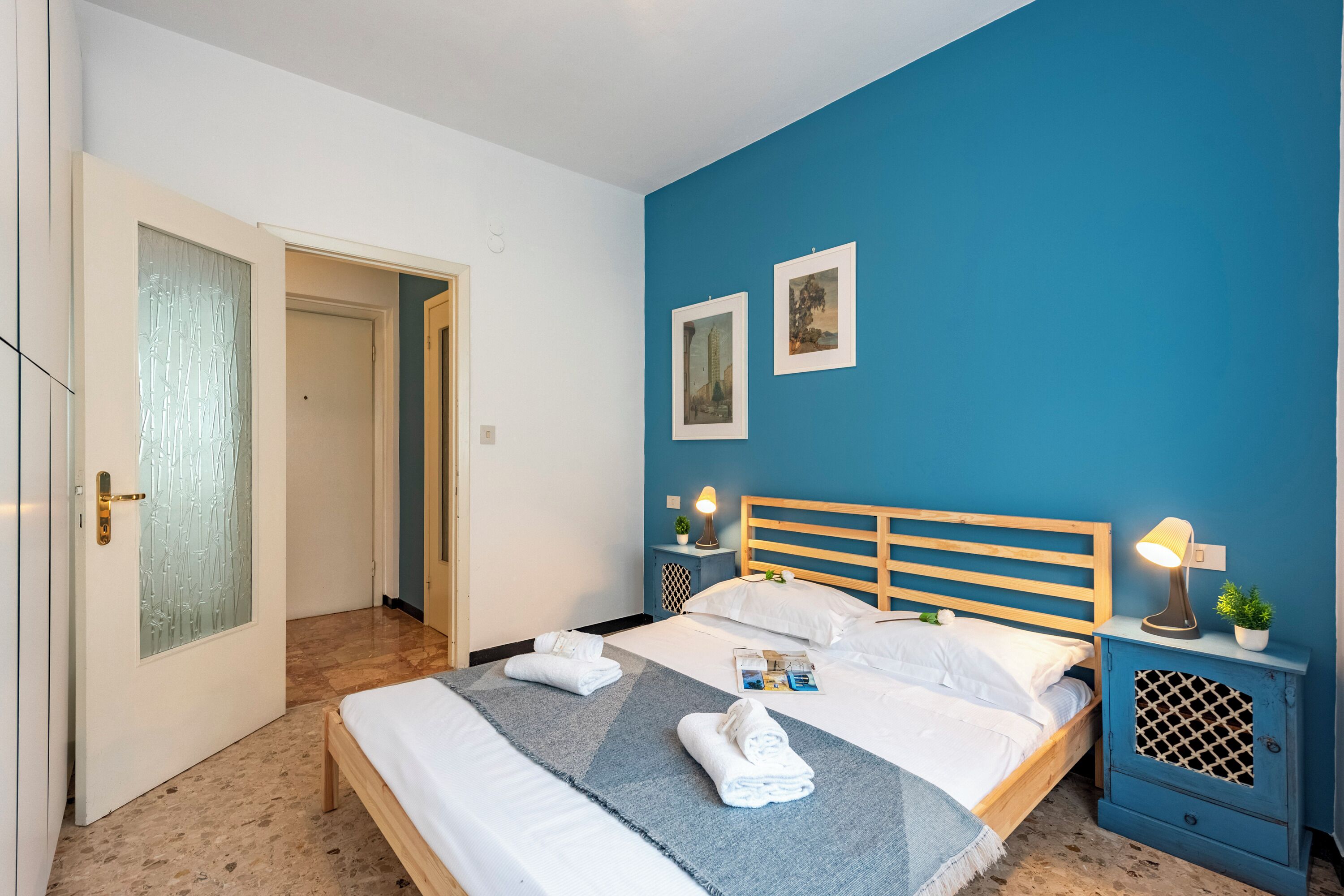 Standard-Apartment, Mehrere Schlafzimmer (Beautiful Flat in Rapallo) | 1 Schlafzimmer, WLAN, Bettwäsche