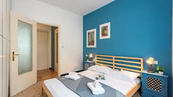 Standard Apartment, Multiple Bedrooms (Beautiful Flat in Rapallo) | 1 bilik tidur, Wi-fi, cadar katil