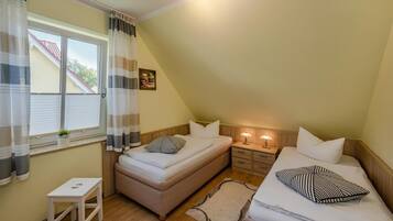 2 Schlafzimmer, kostenloses WLAN, Bettwäsche