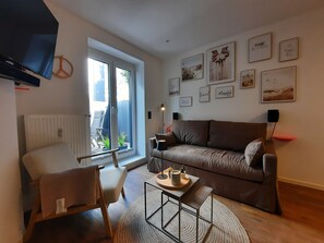 TV, video games, DVD player