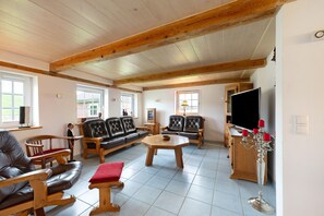 TV, fireplace, DVD player, stereo