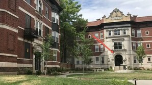 Front of property - Spacious 2BR unit near BJ Hospital (St. Louis)