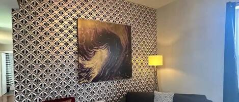 Basic Apartment, 2 Bedrooms, Non Smoking | Living area