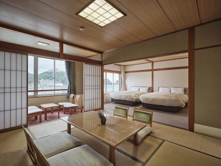 Japanese-Western style Room Sea side Facing East, Non Smoking | Free WiFi. Manseirou