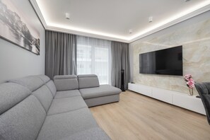 Apartment, 1 Bedroom, Balcony | 1 bedroom, desk, laptop workspace, free WiFi - Księcia Witolda by Renters Prestige (Wroclaw)