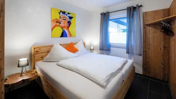 2 chambres, lit parapluie, Wi-Fi, draps fournis