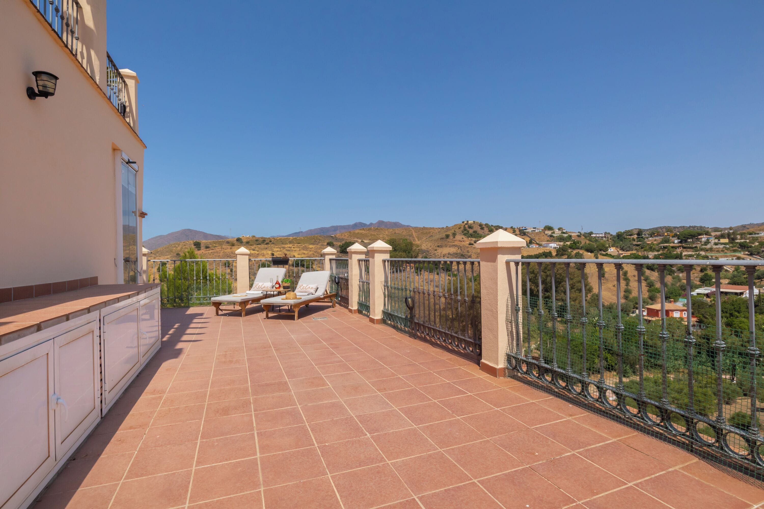 家庭公寓, 多間臥室, 2 間浴室, 山旁 (Luxury Mijas Golf, Pool & Pet Retreat) | 露台/庭院