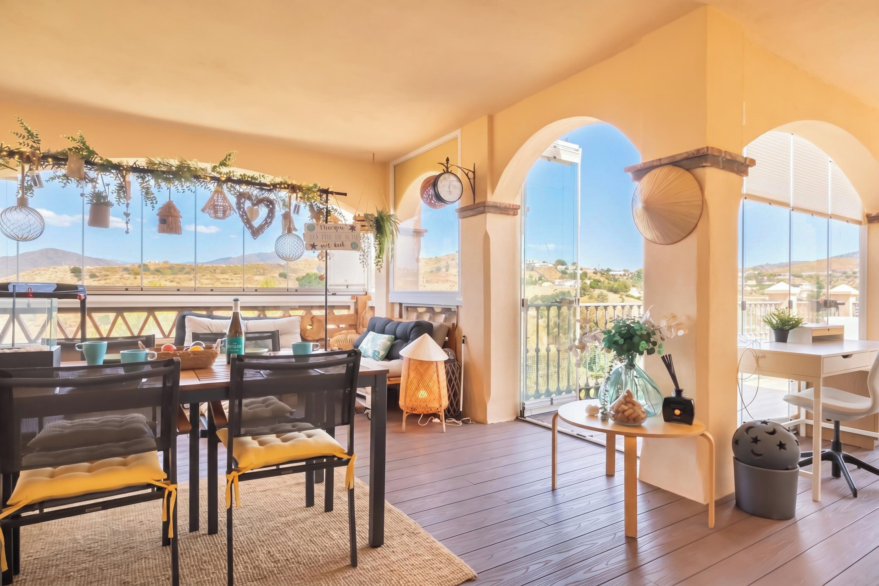Familielejlighed - flere soveværelser - 2 badeværelser (Luxury Mijas Golf, Pool & Pet Retreat) | Interiør
