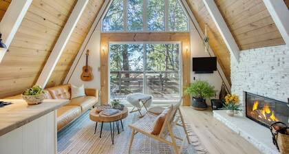 A-Frame Retreat | Chic and Modern | Forest Views, Hammock, Outdoor Dining, Decks