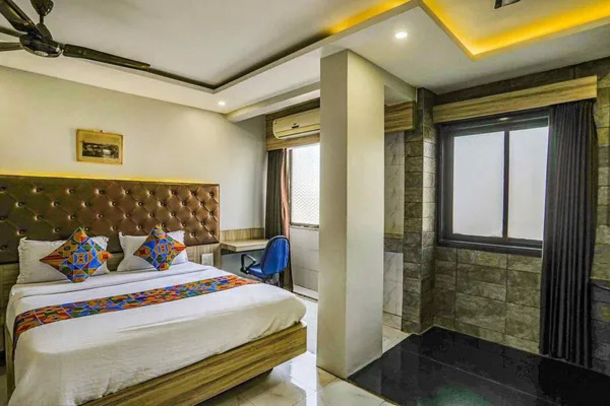 Phòng Premium | Bộ trải giường bằng vải cotton Ai Cập, bộ đồ giường cao cấp 