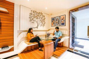 Sala de estar en el lobby