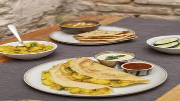 Daily continental breakfast (INR 300 per person)