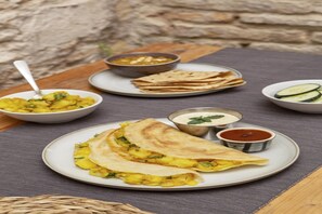 Daily continental breakfast (INR 300 per person)