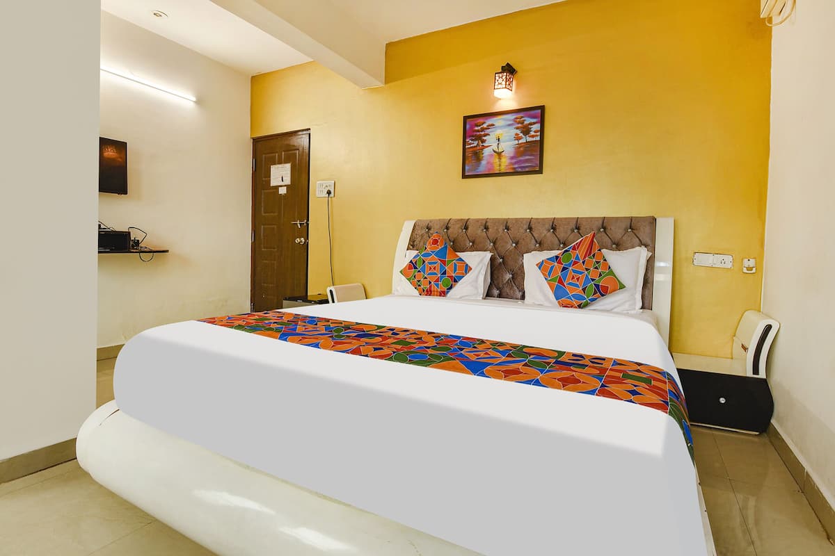Premium kamer | Lakens van Egyptisch katoen, luxe beddengoed, een kluis op de kamer