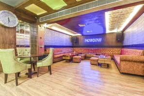 Sittområde i lobbyn