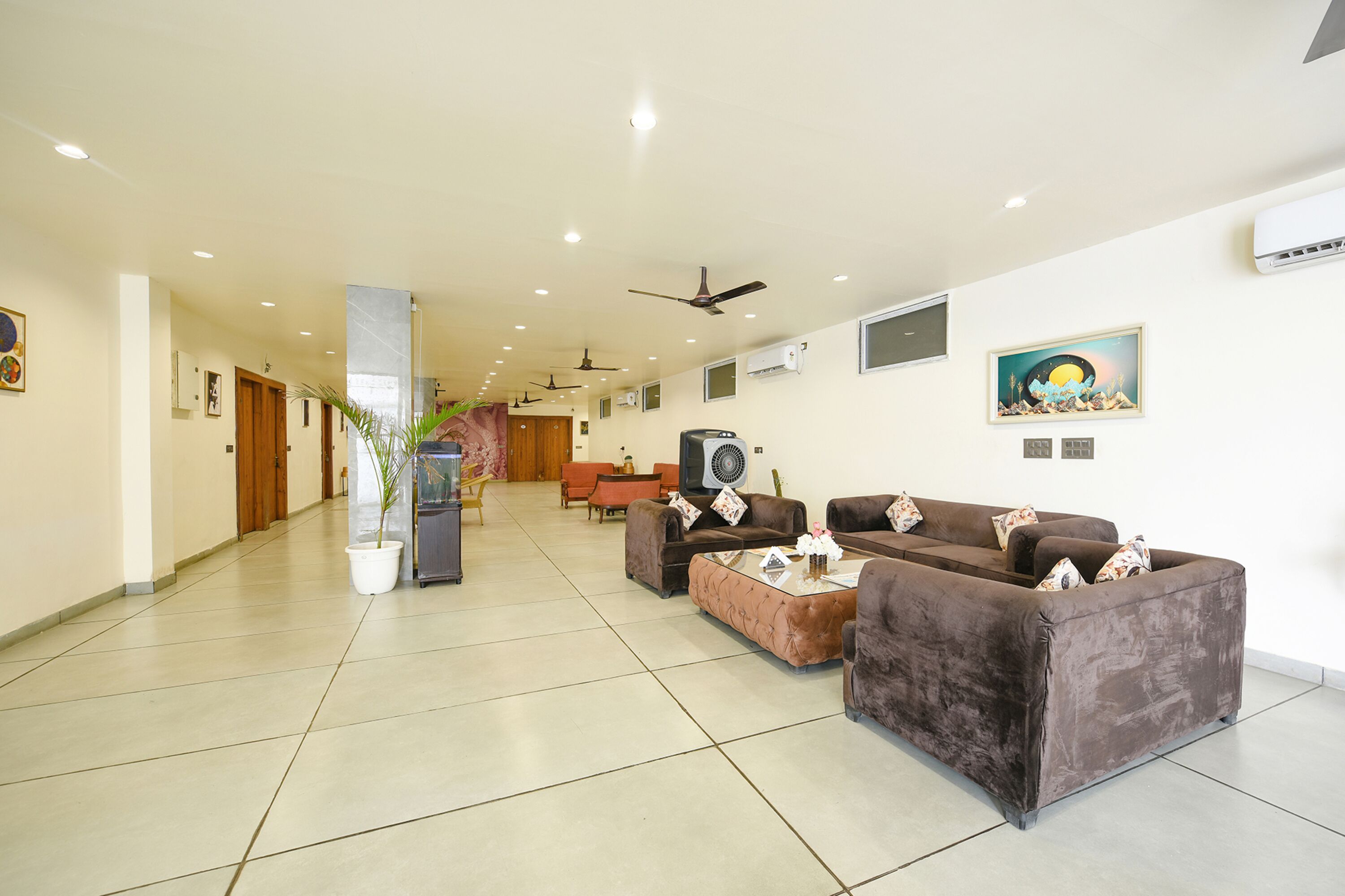 Lobby sitting area