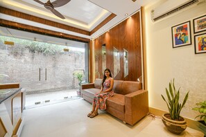 Zona de estar del vestíbulo