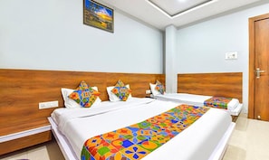 Standard Triple Room | Egyptian cotton sheets, premium bedding, in-room safe, free WiFi - Fabhotel Raghumani Palace (Ujjain)