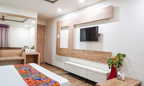 Habitación Deluxe | Sábanas de algodón egipcio y ropa de cama de alta calidad 