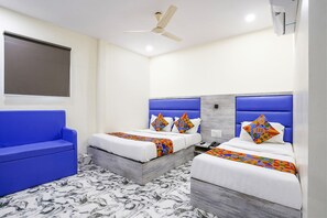 Family Triple Room | Cadar kapas Mesir, peralatan tempat tidur premium 