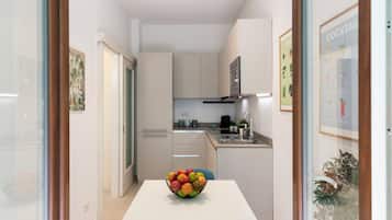 Comfort Studio, Balcony | Private kitchen