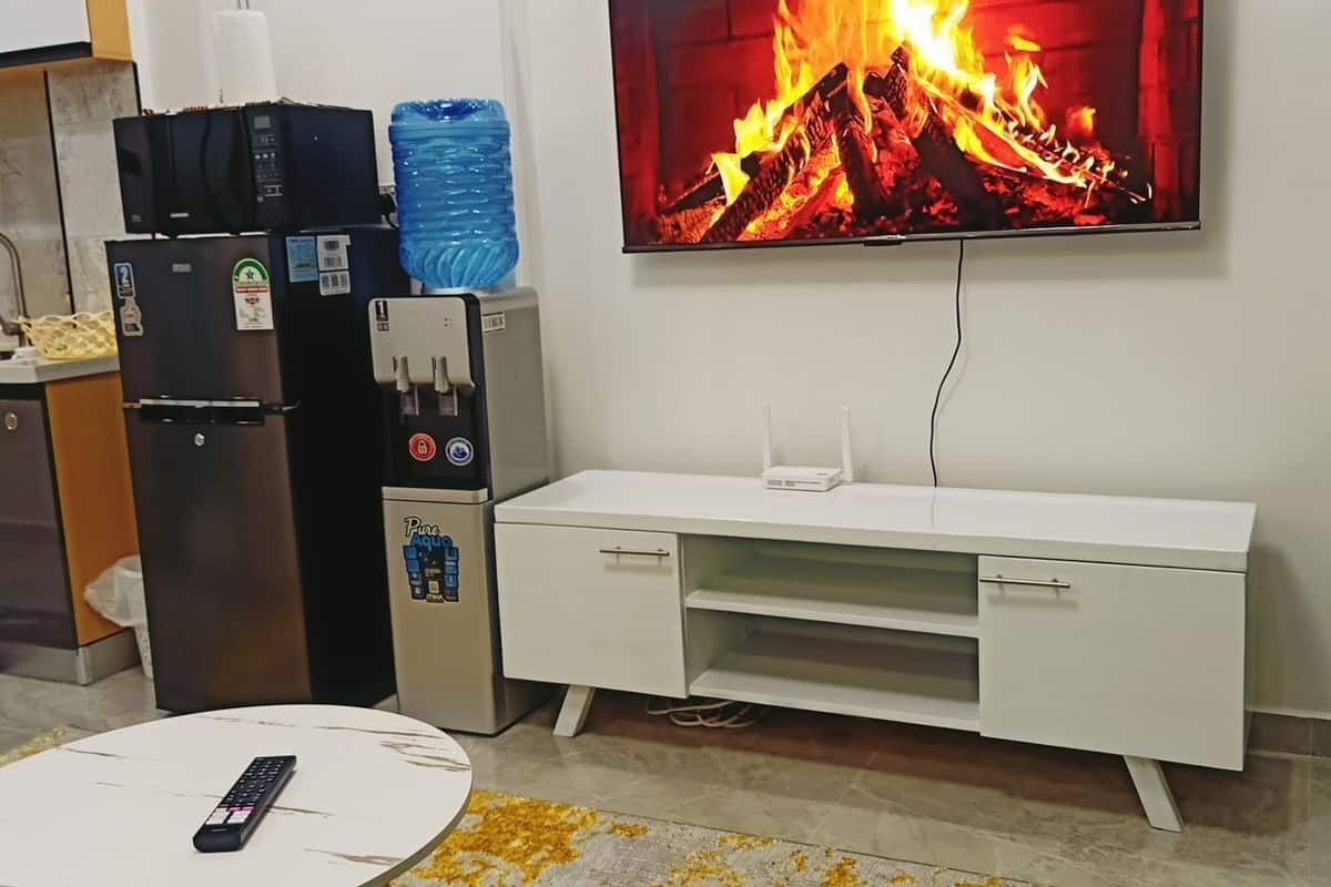 Apartemen Superior, pemandangan kota | Area keluarga | Smart TV 24-inci dengan saluran TV digital