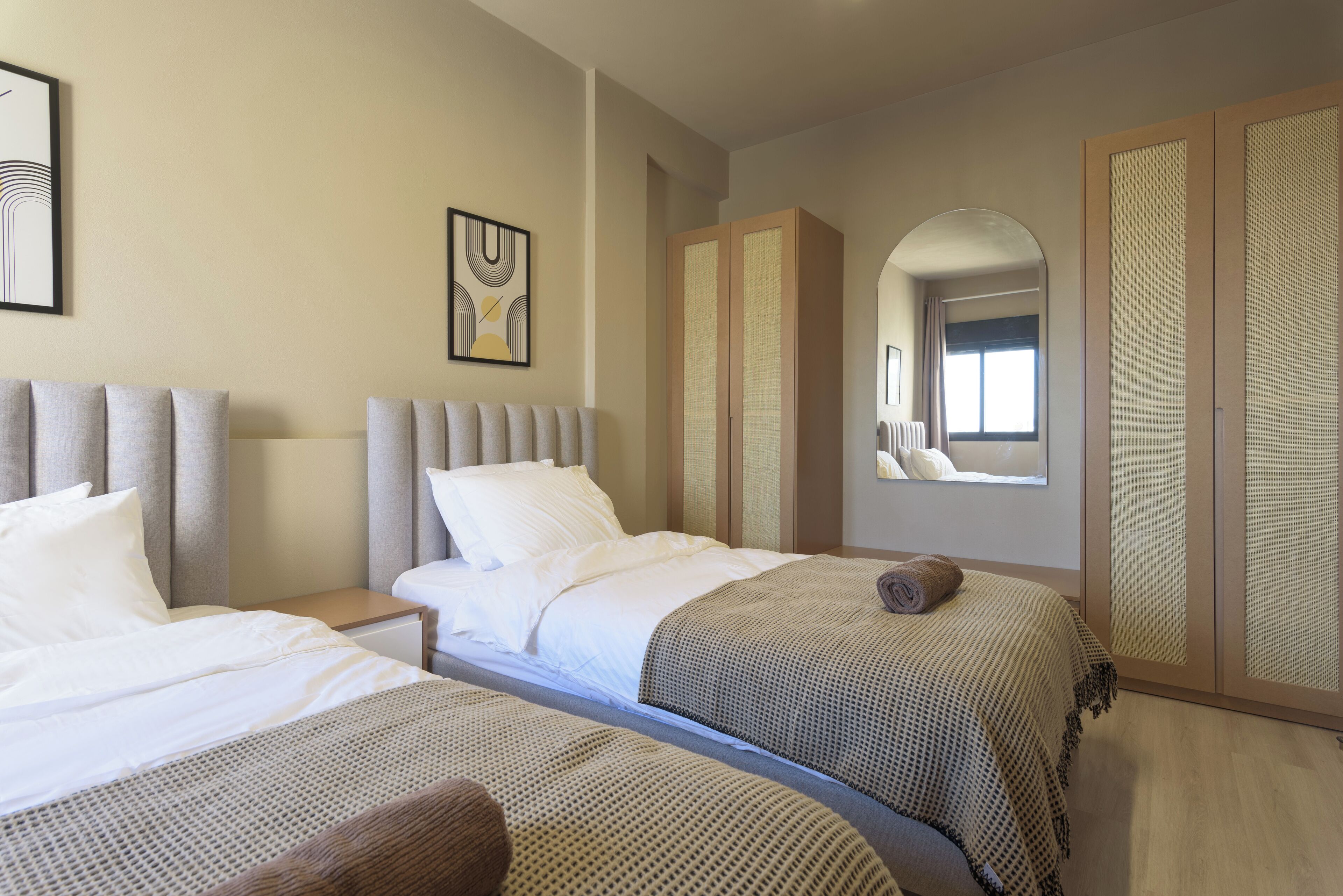 3 chambres, fer et planche à repasser, Wi-Fi gratuit, draps fournis